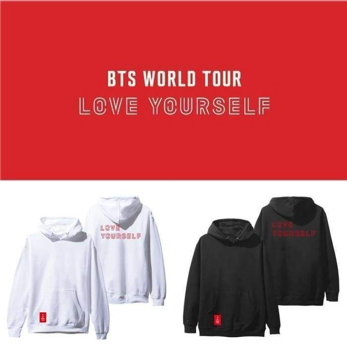 KPOP BTS LOVE YOURSELF World Tour Kapuzenpullover Kapuzenjacke Hoodie Sweatshirt