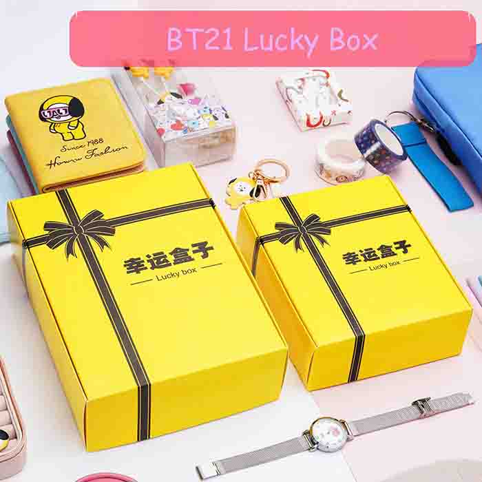 BT21 X Lucky box BTS lucky box - BT21FANS [bt21-x-lucky-box] - $19.00 : #1  BTS Merch Shop | BT21 Store | BTS Merchandise | BT21 Merch Online