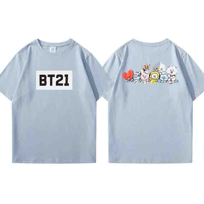 BT21 X Short Sleeve T-shirt [bt21-x-short-sleeve-t-shirt] - $66.99 