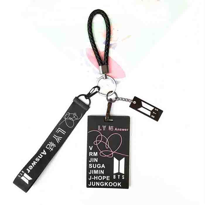 Bangtan Boys Dynamite Lanyard Kpop Merchandise Id Card Holder Badges Fan Gift for Girls 